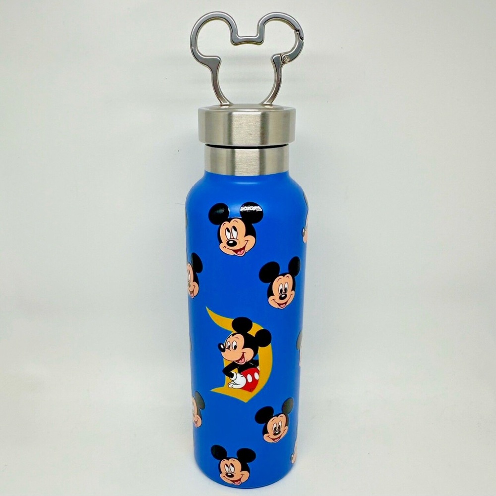 Disney Mickey Mouse Blue Stainless Steel Water Bottle